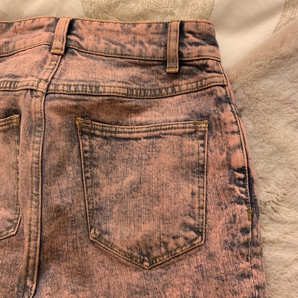 La Vie Rebecca Taylor Ines Pink Acid Jeans - Picture 6 of 8